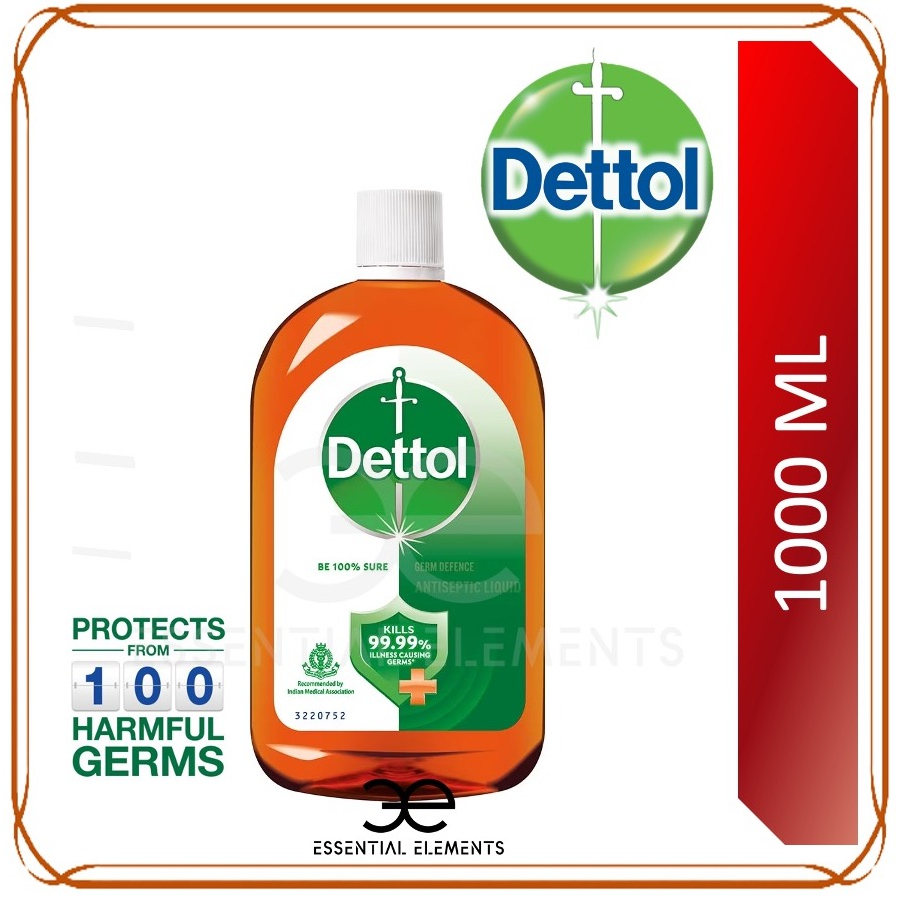 DETTOL Disinfectant Antiseptic 1000ml Germicide Liquid / Anti Bacterial