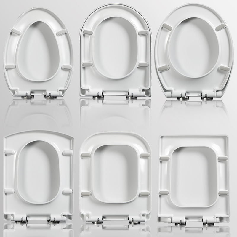 【SG Ready Stock】Toilet Seat Cover Quick Release PP Thickened Silent