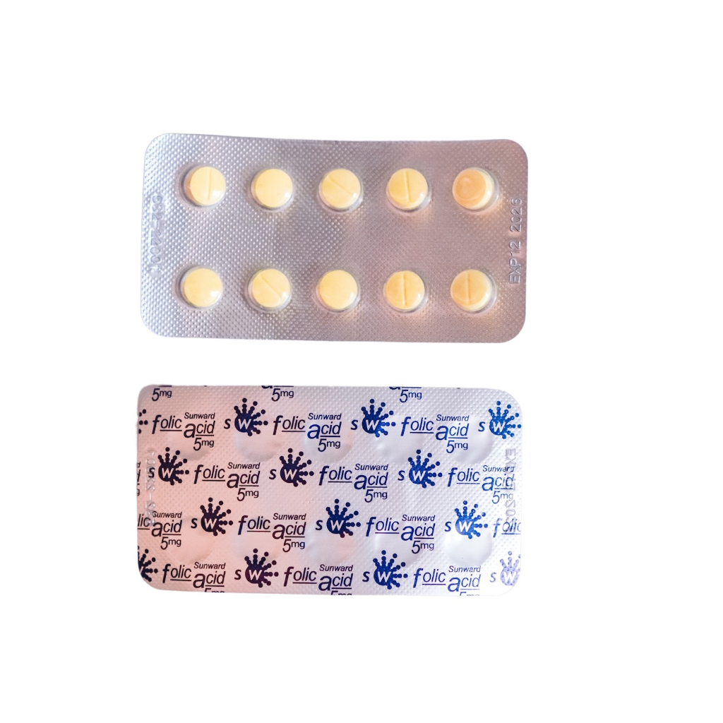 Folic Acid 5mg Tablets (100 TABS) Vitamin (Long Expiry date April 2028) Shopee Singapore