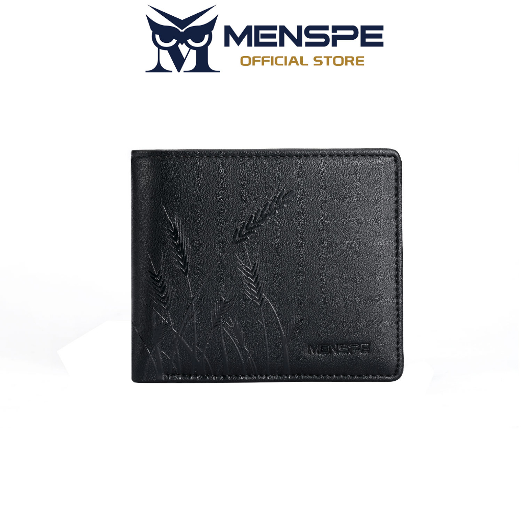 MENSPE Men Short Wallet Men's PU Horizontal Wallet Soft PU Wallet Multi ...