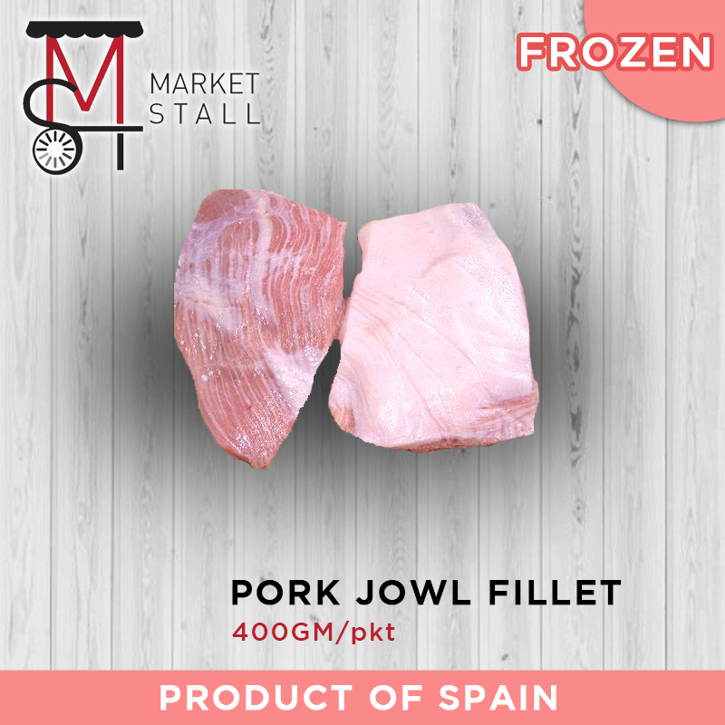PORK JOWL FILLET 400GM/PKT Shopee Singapore