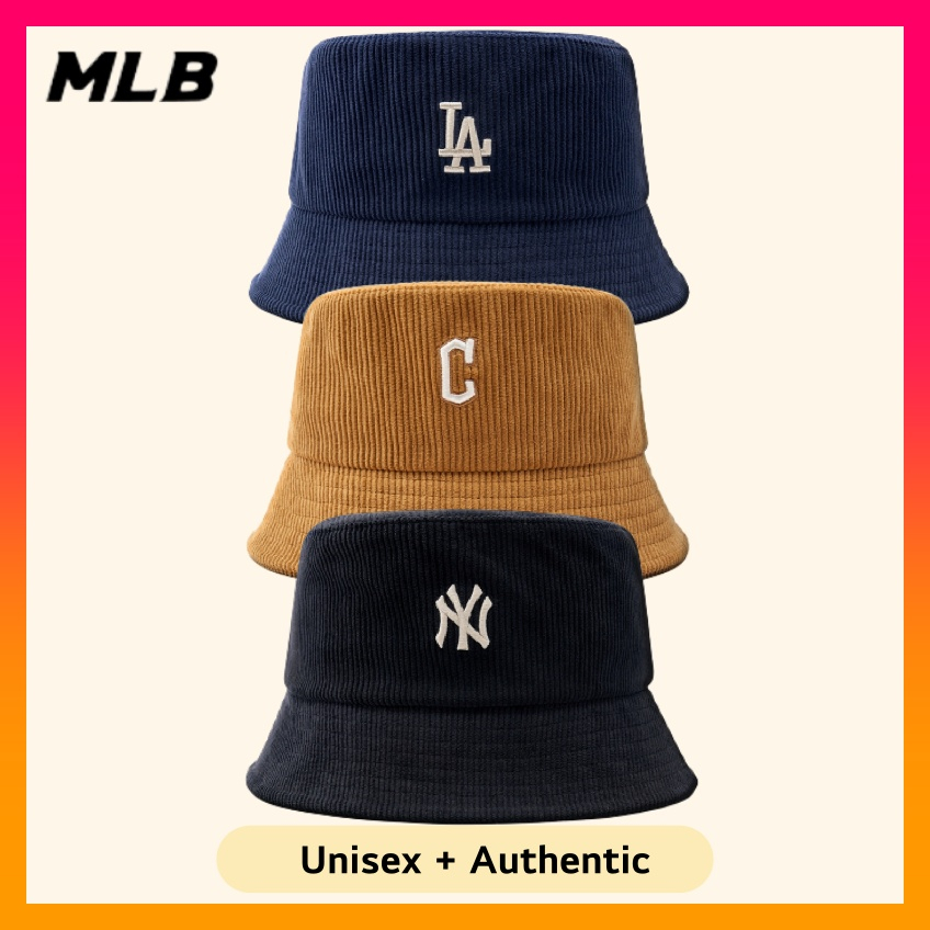 MLB Corduroy MLB Bucket Hat (2023New) Shopee Singapore