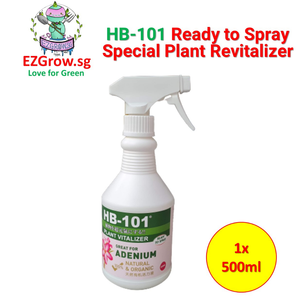 HB101 Plant Vitalizer Great for Adenium RTS (500ml) 100 Natural & Organic For Bonsai