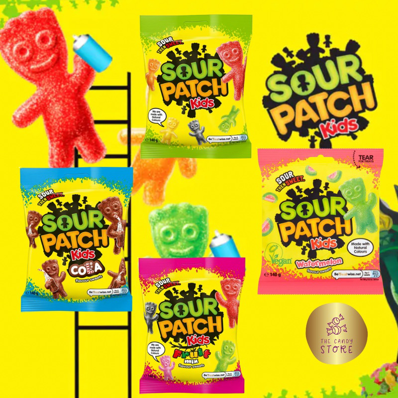 SOUR PATCH KIDS | US 🇺🇸 | Vegan | 140g/160g | Shopee Singapore