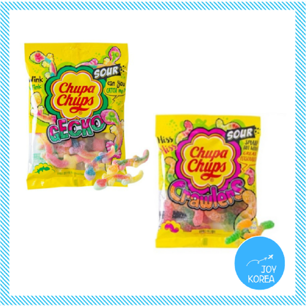 [Chupa Chups] Sour Jellies 90g/Sour Gecko / Sour Chrawlers | Shopee ...