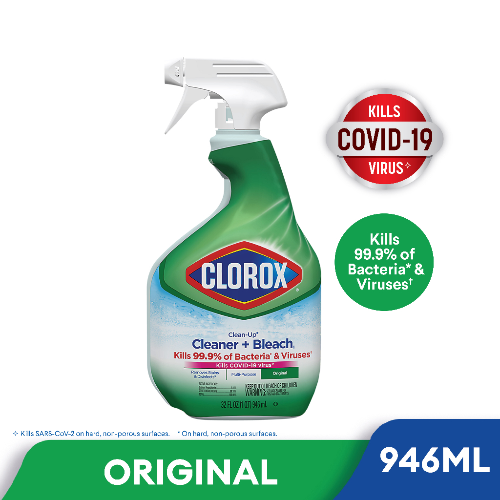 Clorox CleanUp Disinfecting Cleaner With Bleach Original 946ml
