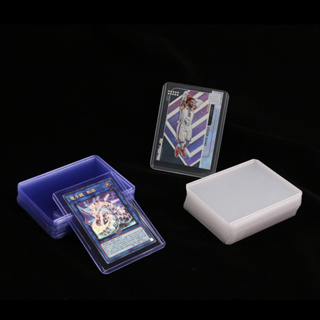 100PCS Transparent Toploader HD Film PVC Card Holder NBA Star Card Holder  Magic Card Game King Protective Case Hard Card Holder - AliExpress
