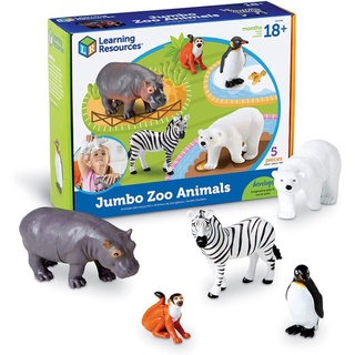 BNIB: Learning Resources Jumbo Zoo Animals includes monkey