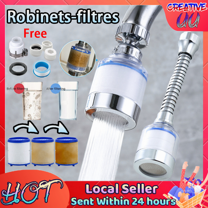 🔥【SG Ready Stock】🔥Upgrade wtih Filter Faucet Splash Filter Kitchen ...