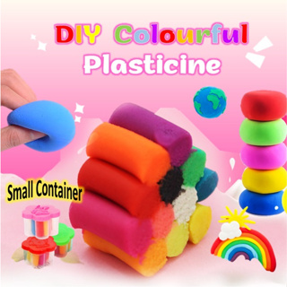 10pcs/lot 100ml slime Mud Light Clay Slime Storage Plastic Color