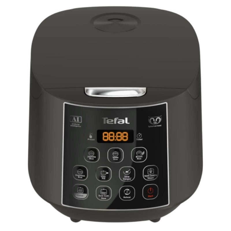 Tefal 1.8L Easy Rice Plus Fuzzy Logic Rice Cooker RK736B | Shopee Singapore