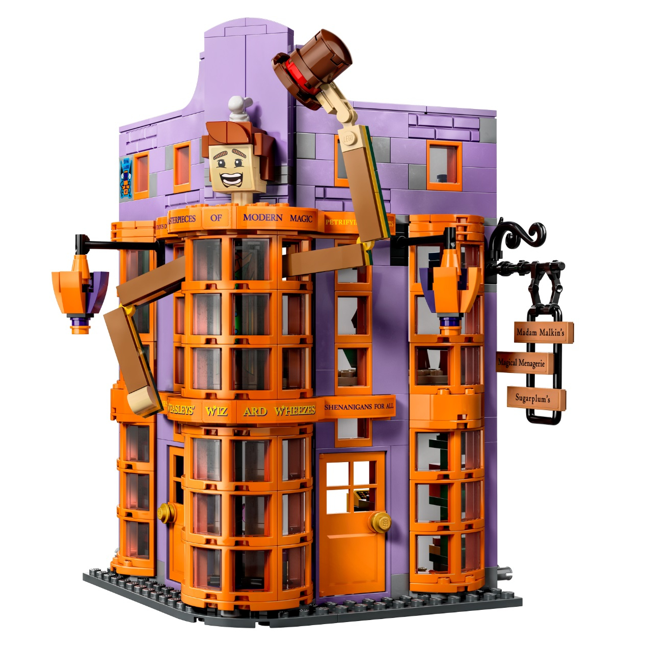 Lego weasley's wizard wheezes clearance