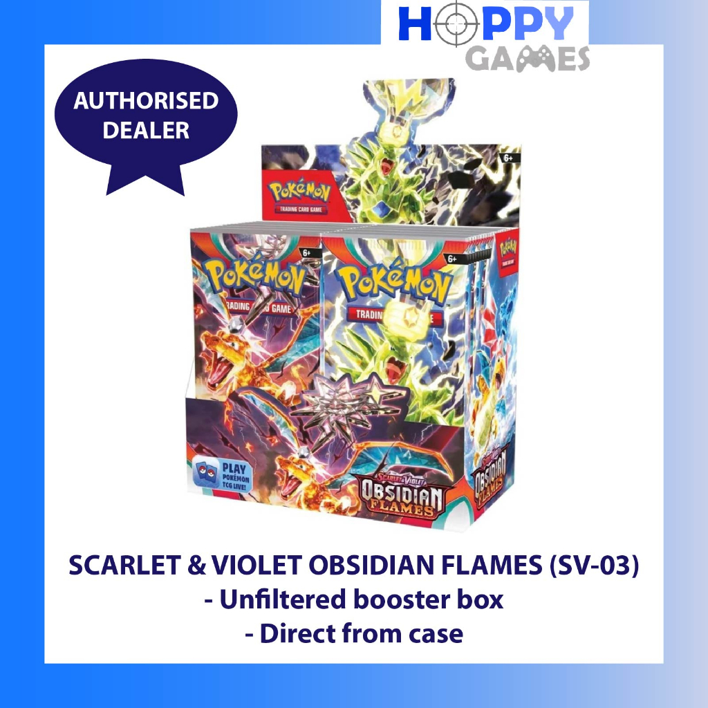 *FREE SHIPPING* [UNFILTERED] Pokemon TCG SV03 SV-03 Scarlet Violet ...