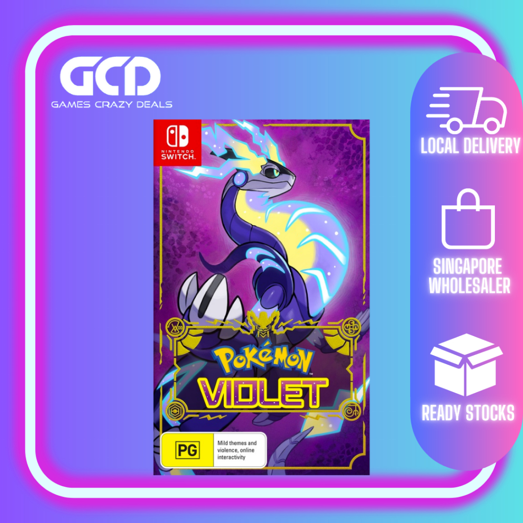 Nintendo Switch Pokemon Violet (MDE) Shopee Singapore