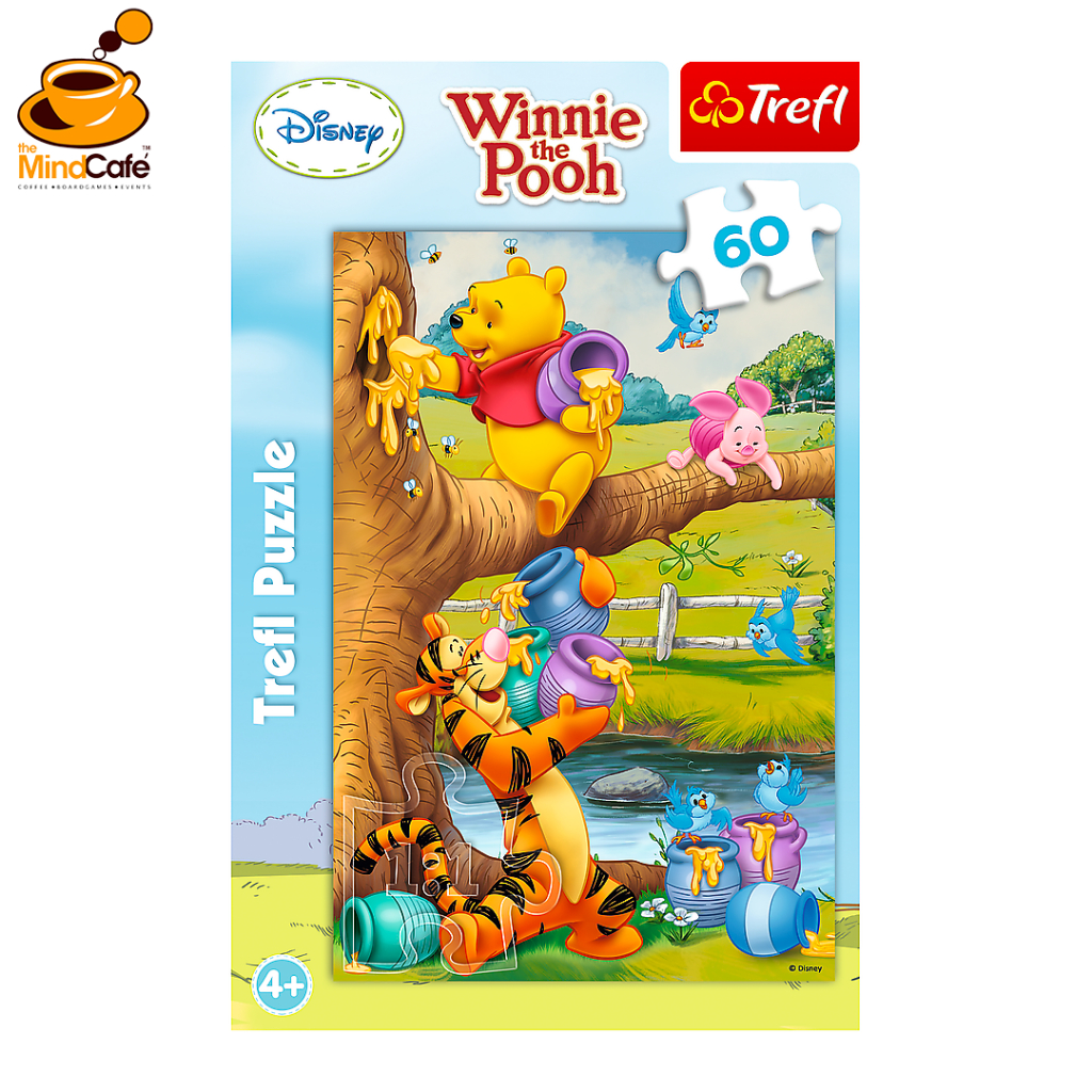 Trefl 60 Piece Jigsaw Puzzle: Disney Winnie The Pooh - A Little ...