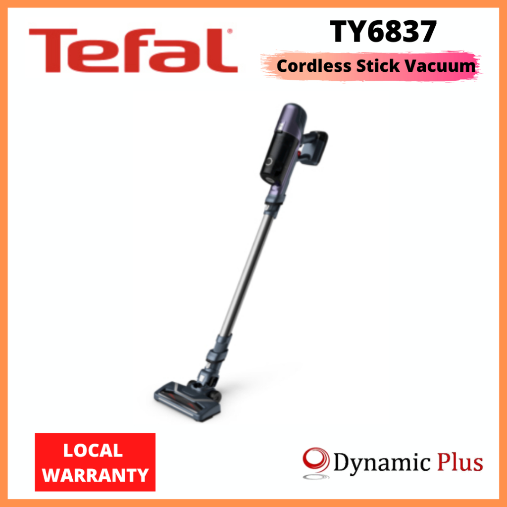 TEFAL TY6837 X-PERT Handstick Vacuum Cleaner | Shopee Singapore