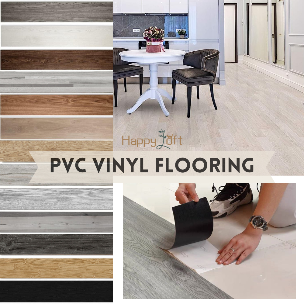 [SG SELLER] [Minimum Order 10pcs] Vinyl Flooring Self Adhesive DIY