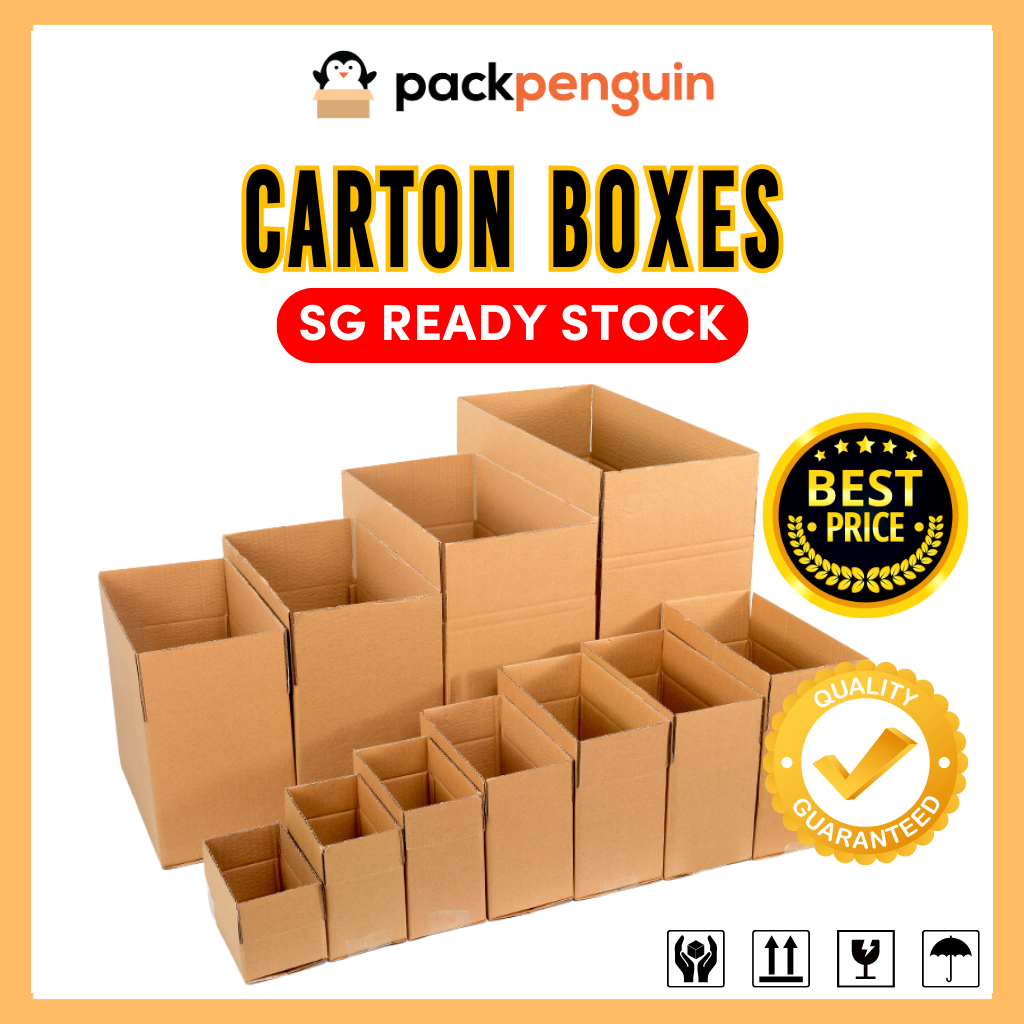 [SG] Carton Box Shipping Box Moving Cardboard Delivery