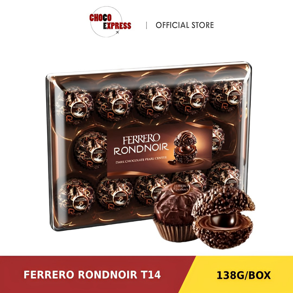 FERRERO MON CHERI FINE CHOCOLATE & HAZELNUTS 2 Packs of 15 PCS EXP. JULY  2024