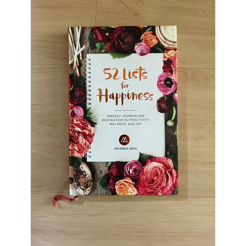 52 Lists for Happiness by Moorea Seal - Weekly Journaling Inspiration ...