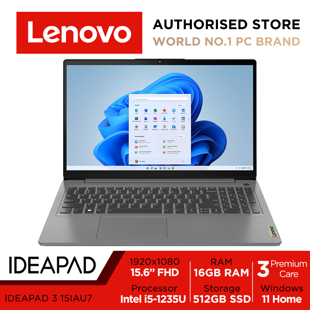 Lenovo IdeaPad 3 15IAU7 | 82RK00RFSB | 15.6