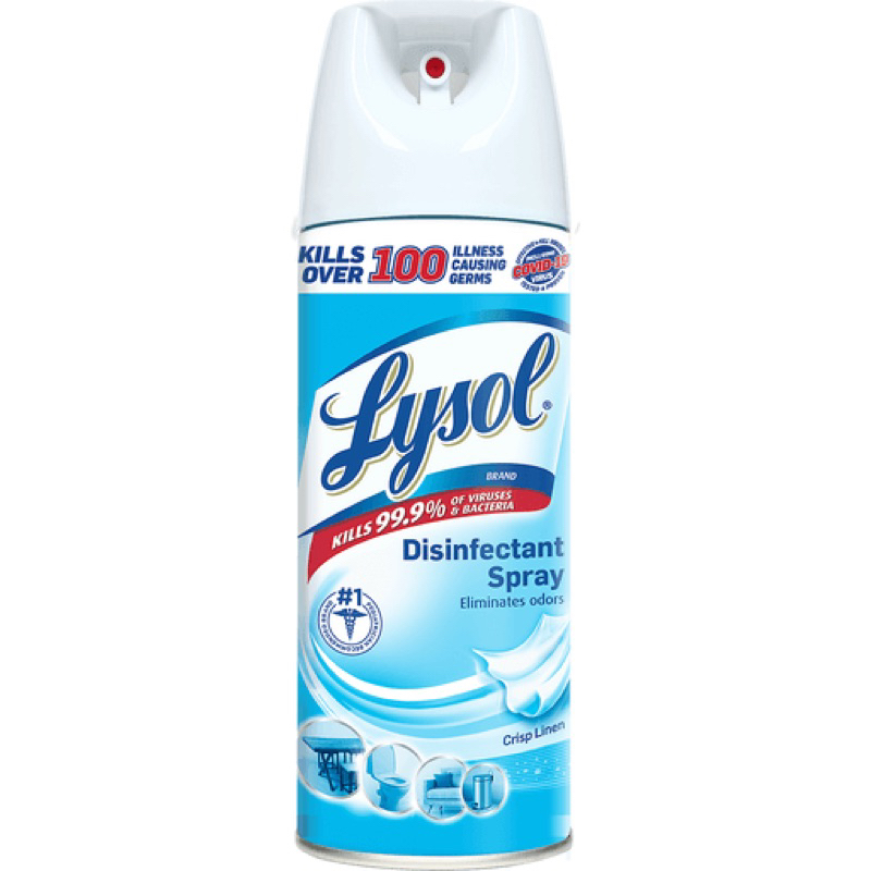 Lysol Disinfectant Spray Eliminates Odors, 340ml / 510g / 538g ...