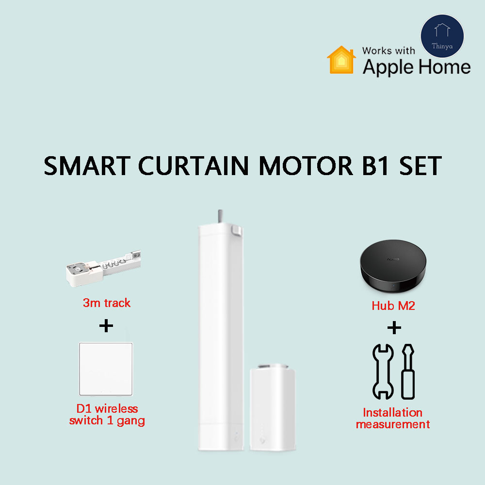 Aqara Smart Curtain Motor B1 Lithium Battery Version Automatic Opening ...