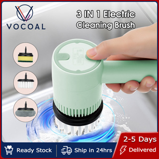 Electric Spin Scrubber Cleaning Brushes with 3 Brush Heads Bathroom  Rechargeable Scrub Cleaning Tools for Kitchen Wall Dish Pot - China  Cordless Power Spinning Scrub Brus and Electric Spin Scrubber Bathroom  price