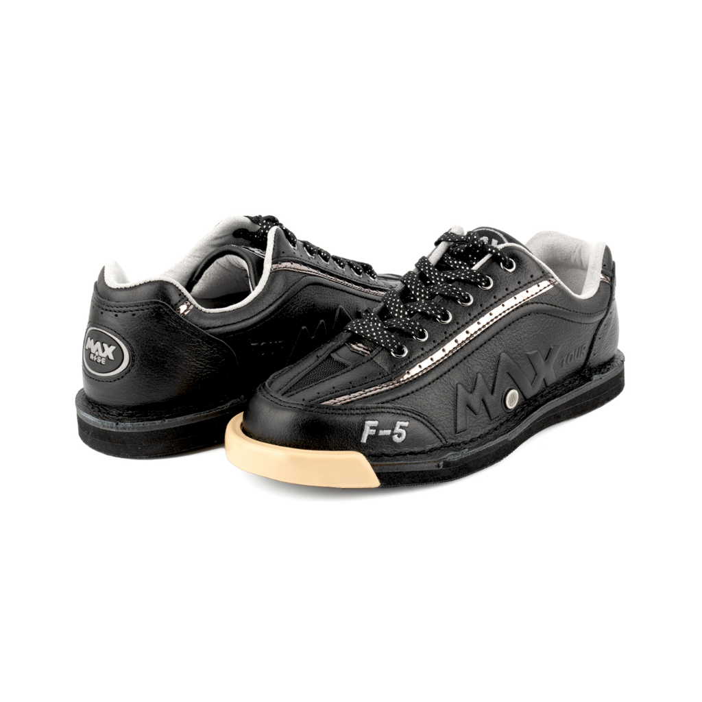 Max Rise F5 Tour Bowling Shoes with Interchangeable Pads Maxwelter