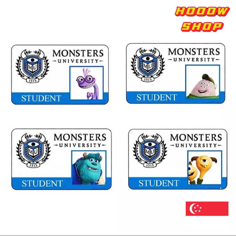 monster-university-student-card-sticker-disney-mu-stickers-student-gift-monster