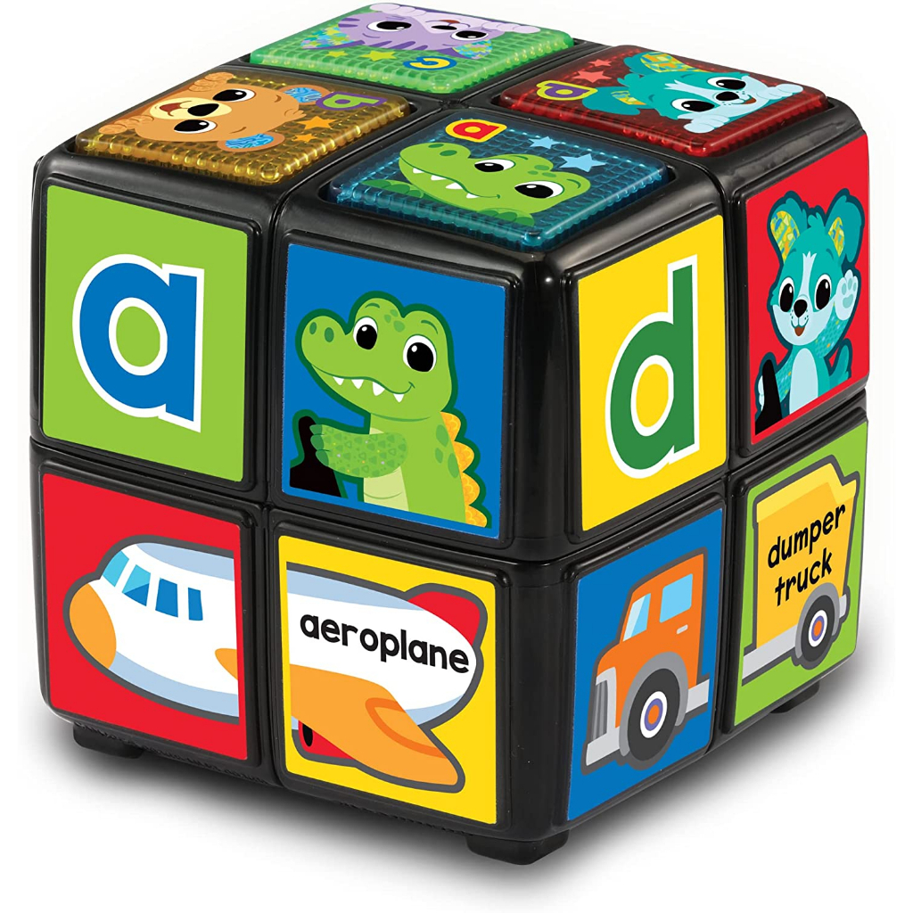 Vtech Twist & Teach Animal Cube (infant Rubiks Cube) Shopee Singapore