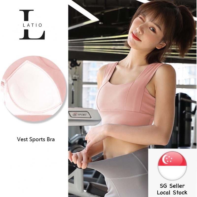 LATIO LT81 - Sports Bra Gym Top Fitness Exercise Wear Bralette Active Wear