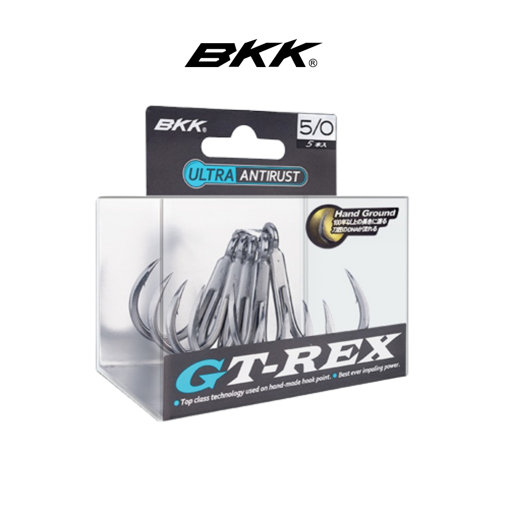 BKK - GT-Rex ~ Ultra Antirust Coating Fishing Treble Hooks