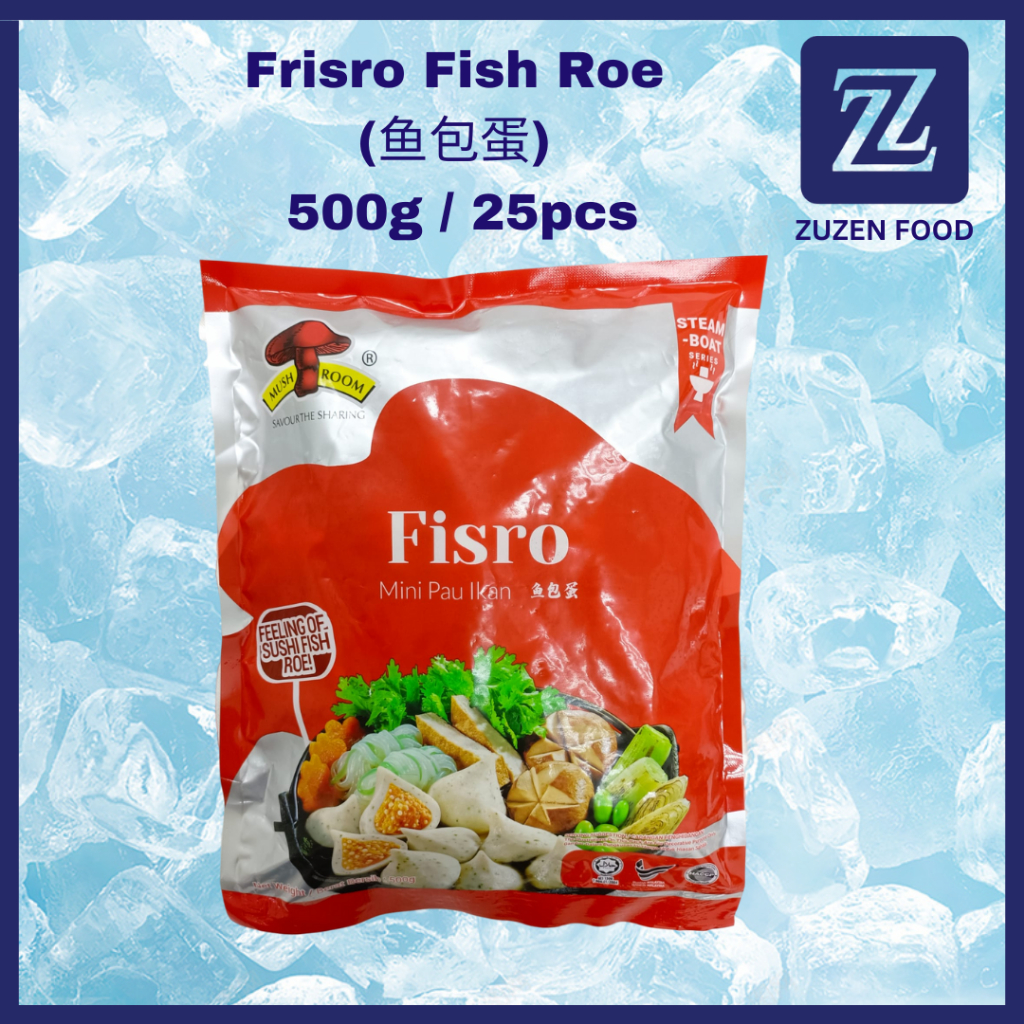 [Zuzen Food] Fish Ball With Roe - Fisro(鱼包蛋) | Shopee Singapore