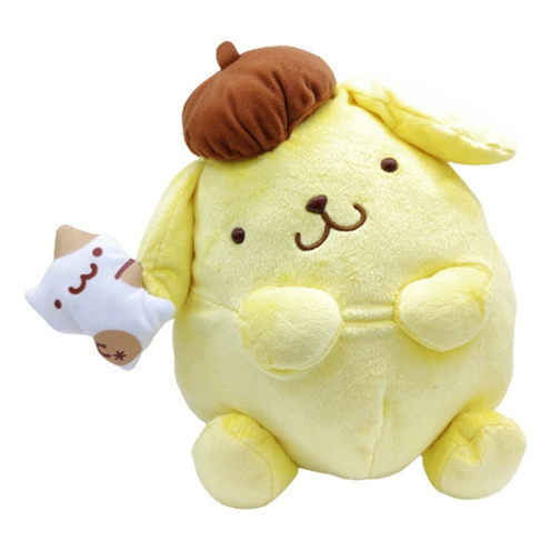 Pompompurin pulling ears plushy 32cm plushie plush soft toy cute sanrio ...