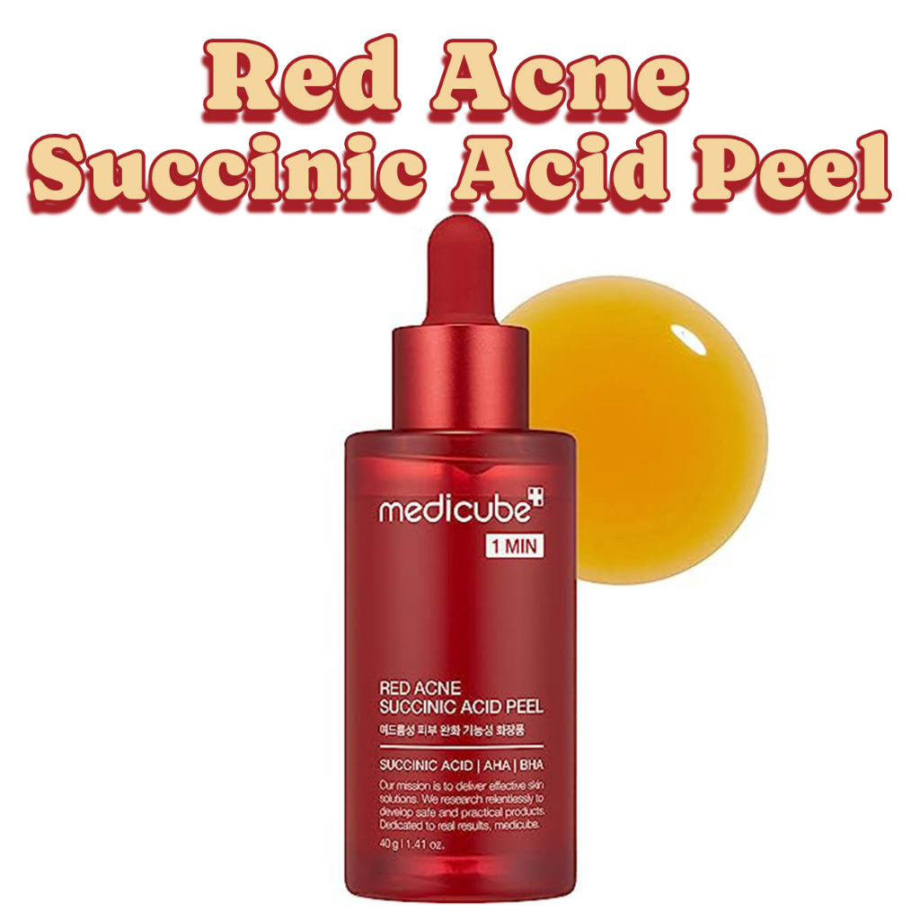 [MEDICUBE] 21 Acid Washoff Exfoliant (AHA+BHA+Succinic Acid) ｜Red