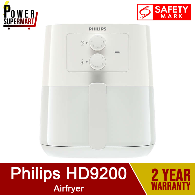 Philips Essential Compact Airfryer In White HD9200/21