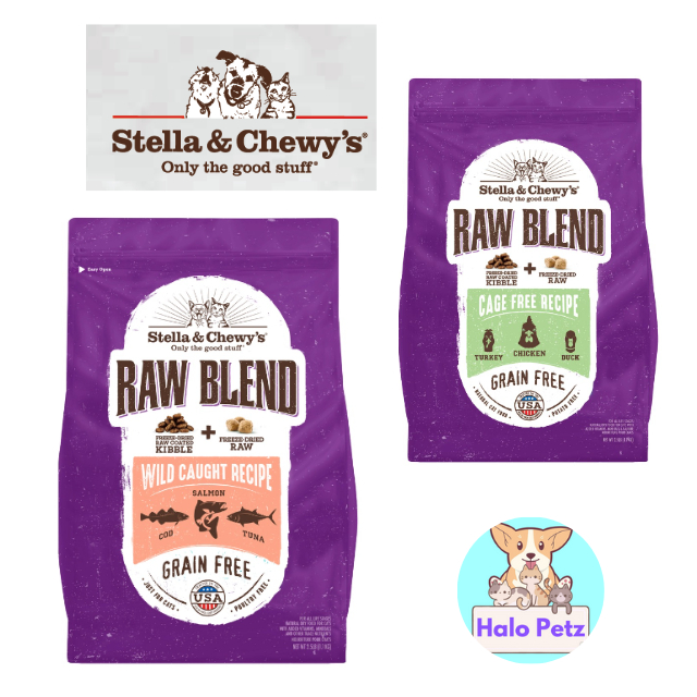 Stella & Chewy's Raw Blend Kibble Cat Dry Food (5lb & 10lb) Shopee