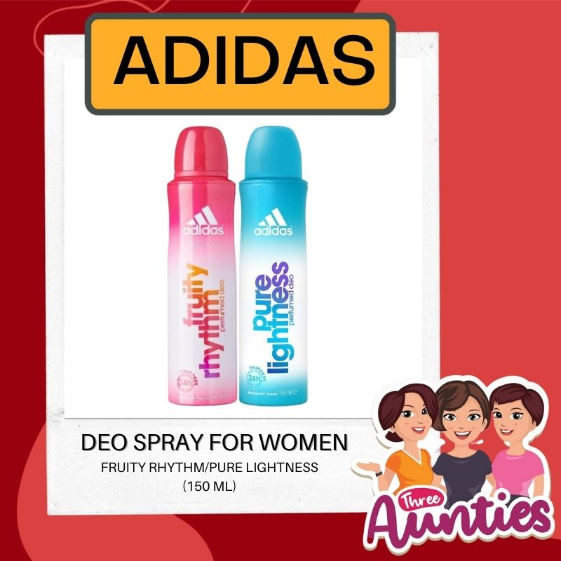 ADIDAS DEODORANT SPRAY 150ml (For Women) Shopee Singapore