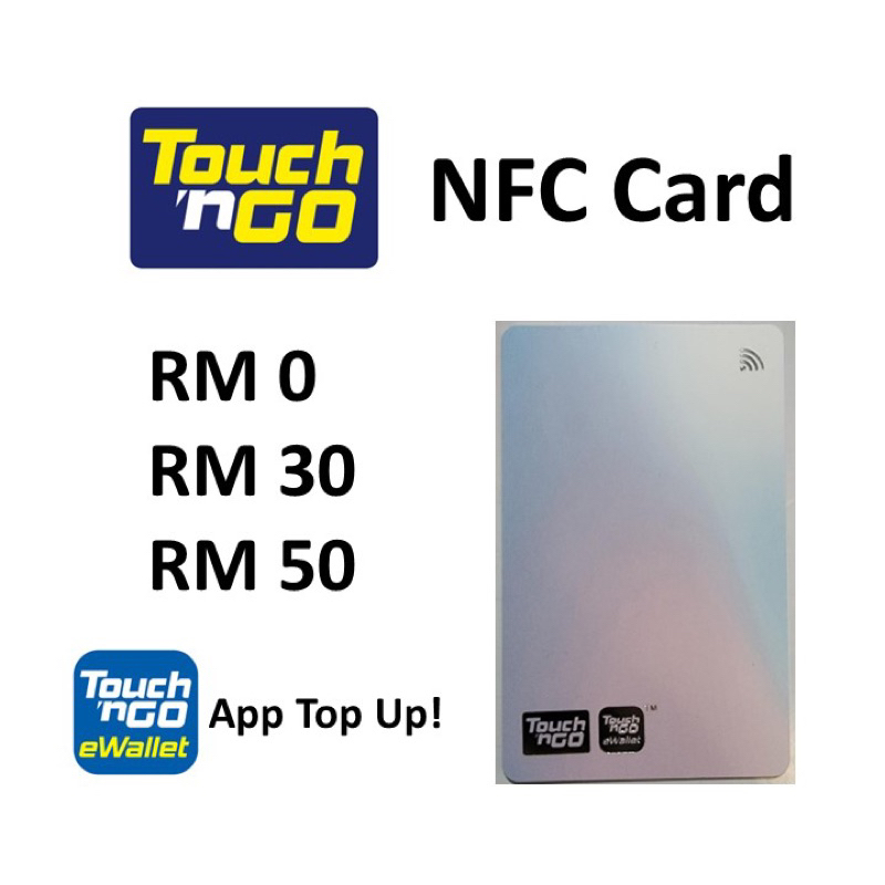 READY SG STOCK Touch N Go NFC Toll card Malaysia Card Sliver 2025 ...