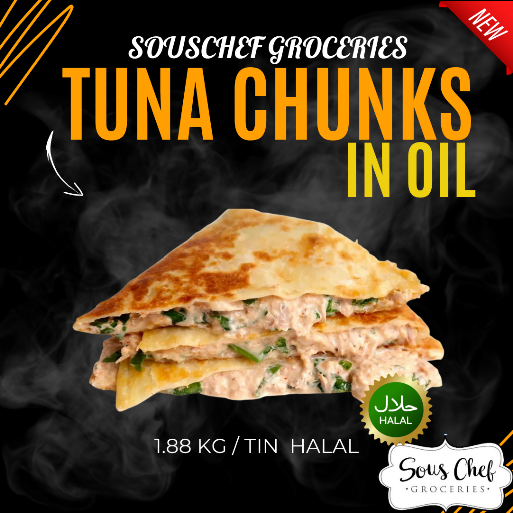 TUNA CHUNKS IN OIL 1.88KG / TIN HALAL Shopee Singapore