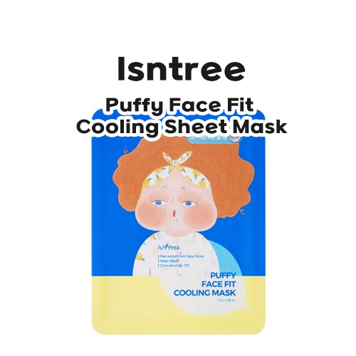 [Isntree] Puffy Face Fit Cooling Sheet Mask Shopee Singapore