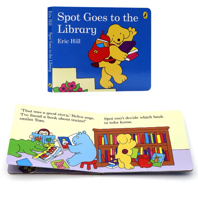 100% Authentic] Where's Spot series: Spot's Library, Spot Love