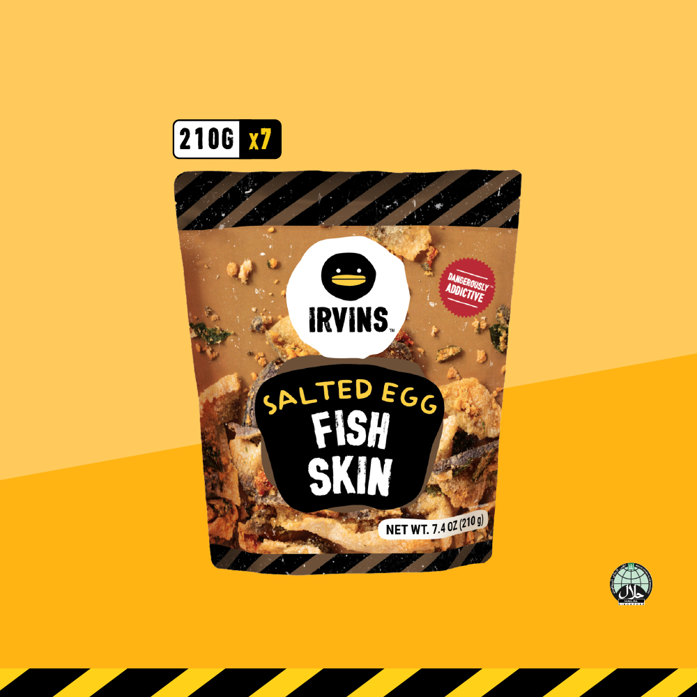 IRVINS Salted Egg Fish Skin (7xSEFS210) Shopee Singapore