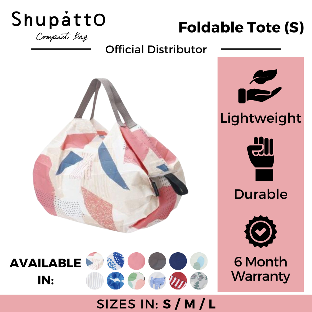 Shupatto Foldable Tote S Shopee Singapore