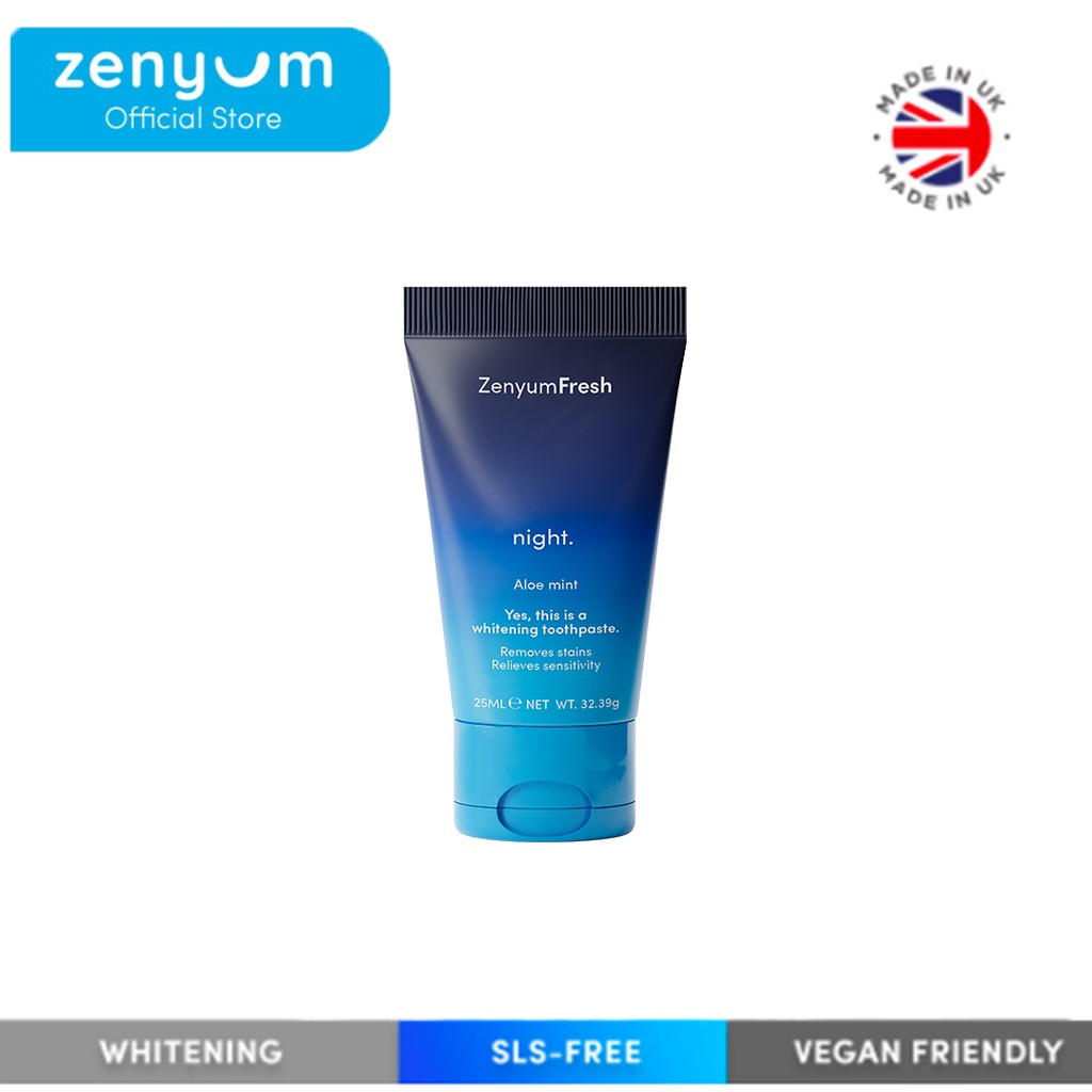 Zenyum Fresh Night Toothpaste 25ml x 2 Shopee Singapore