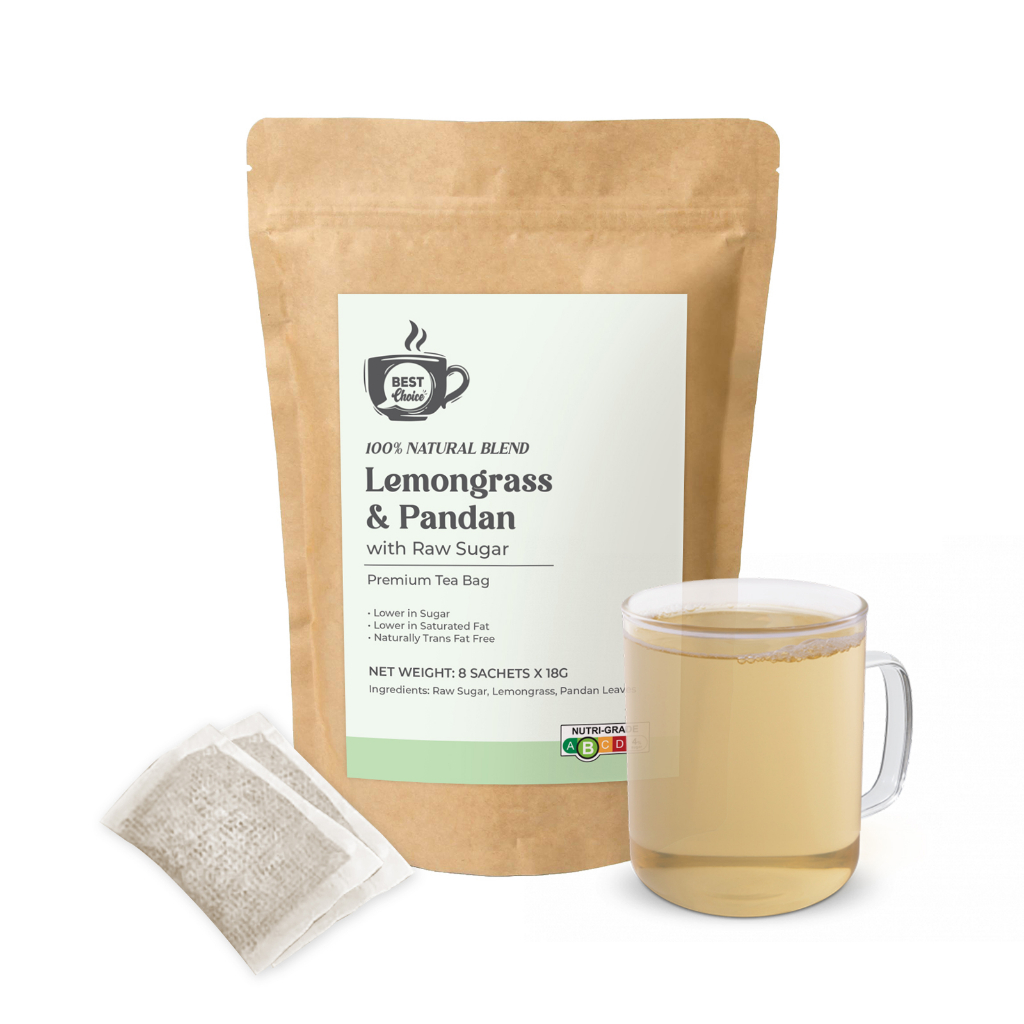BEST Choice Lemongrass & Pandan Tea (Raw Sugar) Shopee Singapore