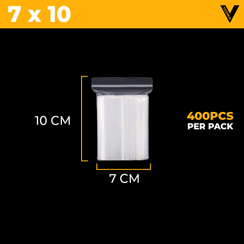 SG Ziplock selfsealing bag ziploc transparent recyclable perfect for