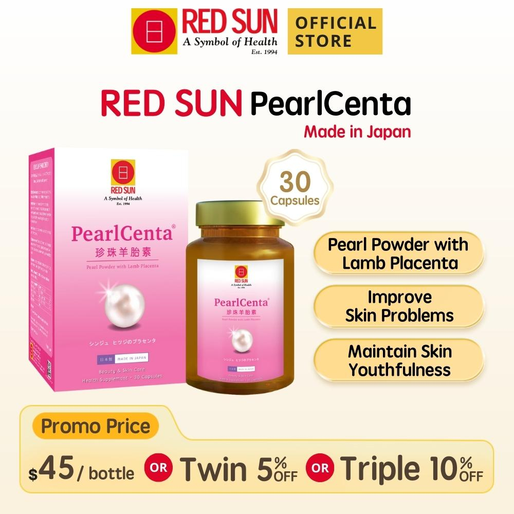 RED SUN PearlCenta | Bundles of 1, 2 or 3 | 30 Capsules/Bottle