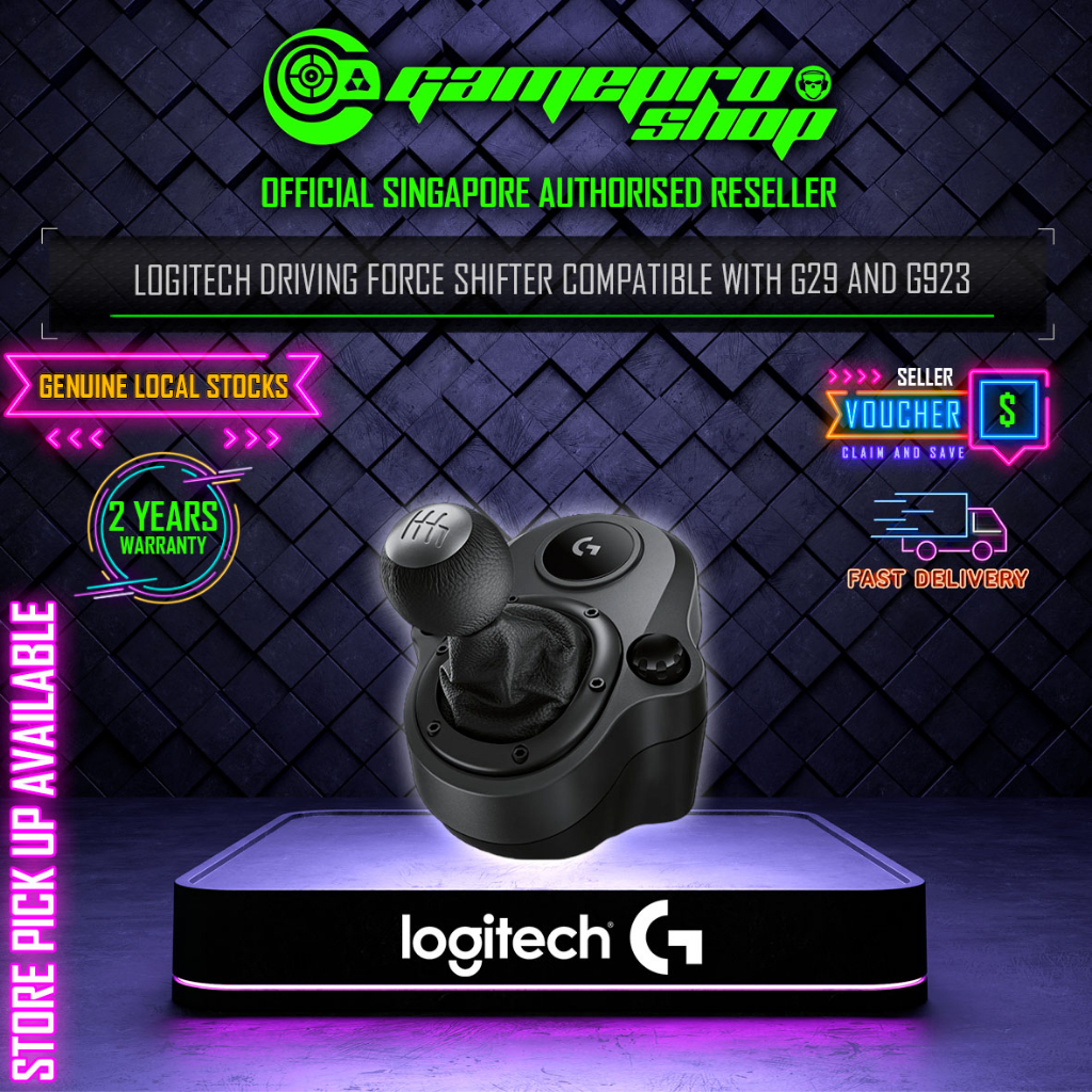 Logitech Driving Force Shifter Compatible with G29 and G923 / 941000132 (2Y) Shopee Singapore